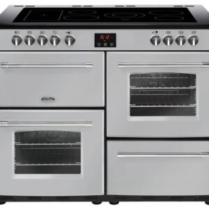 BELLING Farmhouse 110E Electric Ceramic Range Cooker - Silver