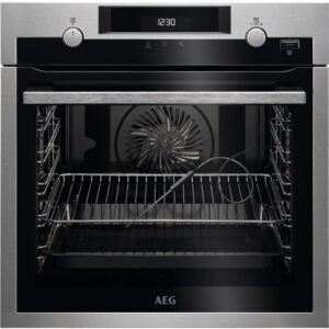 AEG SteamBake BPS556020M Electric Pyrolytic Steam Oven - Stainless Steel