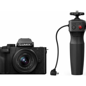 PANASONIC Lumix DC-G100 Mirrorless Camera with G Vario 12-32 mm f 3.5-5.6 Asph. Mega O.I.S. Lens & Tripod Grip