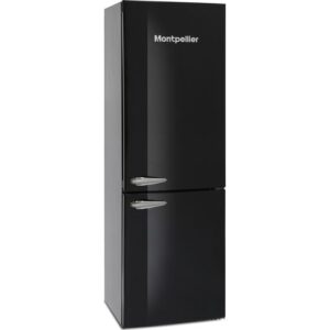 MONTPELLIER Retro MAB386K 60 40 Fridge Freezer - Black