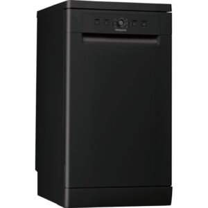 HOTPOINT HSFE 1B19 B UK N Slimline Dishwasher - Black