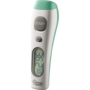 TOMMEE TIPPEE No Touch Digital Thermometer - White & Green