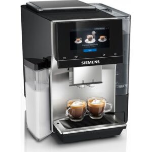 SIEMENS Home Connect TQ703GB7 Smart Bean to Cup Coffee Machine – Inox & Silver
