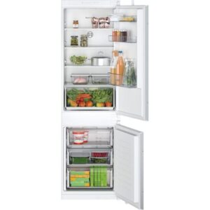 BOSCH Series 2 KIN86NSF0G Integrated 60 40 Fridge Freezer - Sliding Hinge