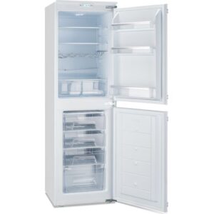 MONTPELLIER MIFF502 Integrated 50 50 Fridge Freezer - Sliding Hinge