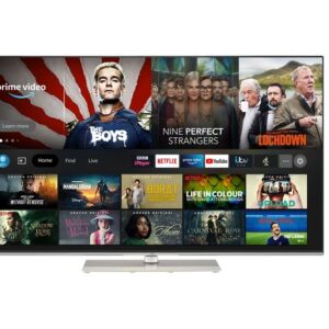 JVC LT-50CF820 Fire TV Edition 50" Smart 4K Ultra HD HDR QLED TV with Amazon Alexa