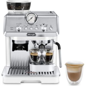DELONGHI La Specialista Arte EC9155.W Bean to Cup Coffee Machine – Stainless Steel & White
