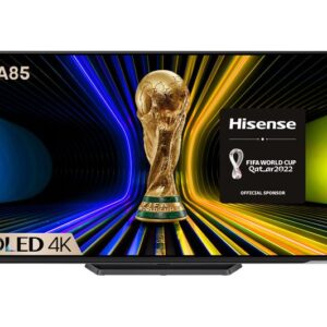 HISENSE 65A85HTUK 65" Smart 4K Ultra HD HDR OLED TV with Google Assistant & Amazon Alexa