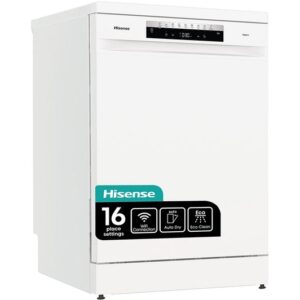 HISENSE HS673C60WUK Full Size WiFi-enabled Dishwasher - White