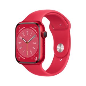 APPLE Watch Series 8 Cellular - (PRODUCT)RED with (PRODUCT)RED Sports Band  45 mm