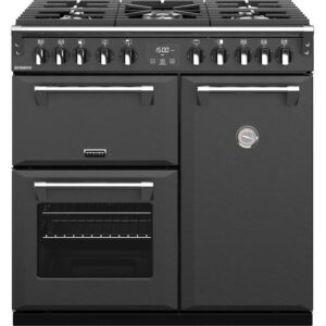 STOVES Richmond S900DF 90 cm Dual Fuel Range Cooker - Anthracite & Chrome