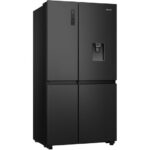 HISENSE PureFlat RS840N4WFE American-Style Smart Fridge Freezer - Black Stainless Steel