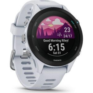 GARMIN Forerunner 255S Music Sports Watch - Whitestone  41 mm