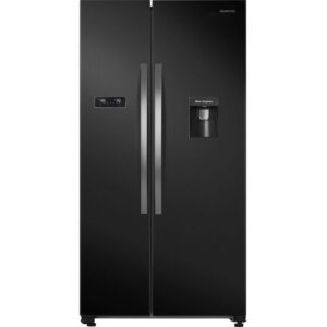 KENWOOD KSBSDB23 American-Style Fridge Freezer - Black