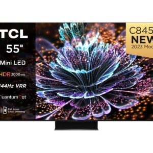 TCL 55C845K 55" Smart 4K Ultra HD HDR Mini LED QLED TV with Google Assistant