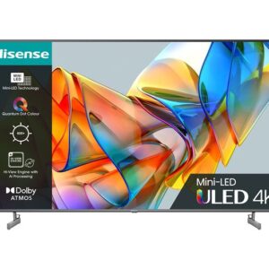HISENSE 65U6KQTUK 65" Smart 4K Ultra HD HDR Mini-LED TV with Amazon Alexa
