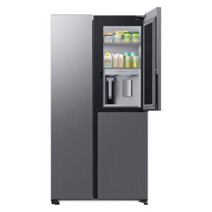 SAMSUNG Series 9 Beverage Center RH69CG895DS9EU American-Style Smart Fridge Freezer - Silver