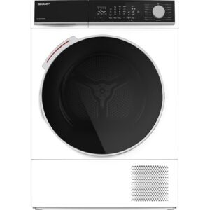 SHARP ES-NHL2S9GW2-EN 12 kg Heat Pump Tumble Dryer - White