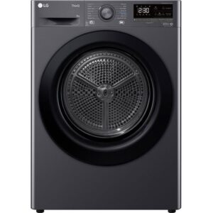LG DUAL Dry FDV309GN WiFi-enabled 9 kg Heat Pump Tumble Dryer - Slate Grey
