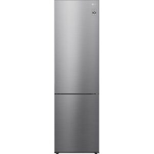 LG NatureFRESH GBB62PZGCC1 70 30 Fridge Freezer - Shiny Steel