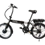 ZINC Eco Pro 20" Electric Folding Bike - Black