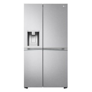 LG NatureFRESH GSLV91MBAC American-Style Smart Fridge Freezer - Metal Sorbet