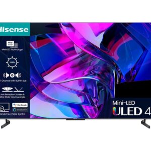 HISENSE 100U7KQTUK 100" Smart 4K Ultra HD HDR Mini-LED TV with Amazon Alexa