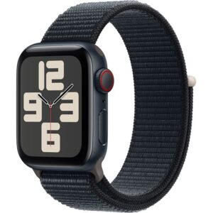 APPLE Watch SE Cellular (2023) - 40 mm Midnight Aluminium Case with Midnight Sport Loop