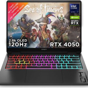 HP OMEN Transcend 14-fb0006na 14" Gaming Laptop - Intel® Core™ Ultra 7  RTX 4050  1 TB SSD