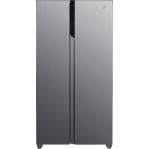 HOOVER HHSBSO-6174XK-1 American-Style Fridge Freezer - Stainless Steel