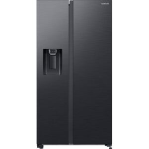 SAMSUNG SpaceMax RS64DG53R3B1EU American-Style Smart Fridge Freezer - Black