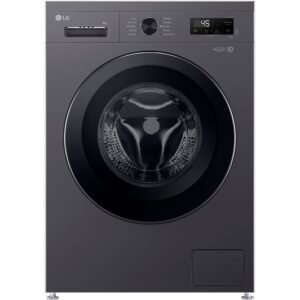 LG X10 Series Direct Drive F4X1009NMK WiFi-enabled 9 kg 1400 Spin Washing Machine - Slate Grey